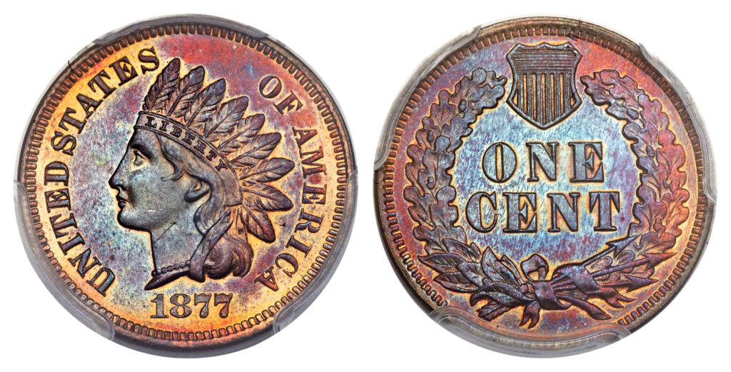 Natural toning can have a significant positive impact on a coins value. Some collectors or dealers may try to induce toning, known as Artificial toning, to artificially inflate its value.