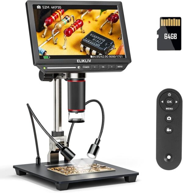 4k UHD digital coin microscope