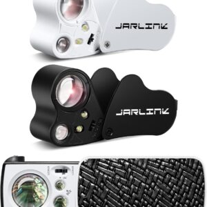 Jarlink offers a 3 pack of their flagship Jewelers Loupes, offering 30x 60x and 90x magnification and also includes both a UV and LED light to improve visibility and detail.