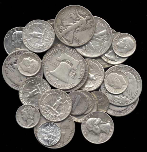 Junk silver coins are collectible coins sold only for their silver melt value. Generally lower grade, these coins are intended more for investment purposes but also make great additions to any coin collection on a budget!