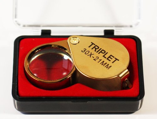 Every coin collector should own a Jewelers Loupe. My personal loupe is a 30x,60x, and 90x magnifier and even has a UV and LED light on it to help show more detail. A jewelers loupe will let you see fine detail the naked eye can't see.